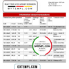 editable template, Tunisia ATB bank proof of address statement template in Word and PDF format (.doc and .pdf)
