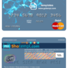 editable template, Australia Humebank bank mastercard debit card template in PSD format, fully editable