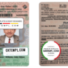 editable template, India Election ID card template in PSD format, fully editable, with all fonts