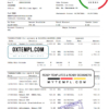editable template, Moldova Victoriabank bank statement easy to fill template in Excel and PDF format