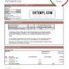 editable template, Panama Banco Aliado bank statement easy to fill template in Excel and PDF format