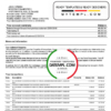 editable template, Slovakia Raiffeisen Bank statement template, Word and PDF format (.doc and .pdf)