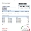 editable template, South Sudan Opportunity Bank statement easy to fill template in .xls and .pdf file format