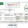 editable template, Turkey Sekerbank bank statement template in .doc and .pdf format, fully editable