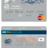 editable template, # lucky fish universal multipurpose bank mastercard debit credit card template in PSD format, fully editable