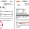 editable template, Malaysia AmBank Islamic bank statement template in Word and PDF format (2 pages)