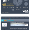 editable template, # mandala dream universal multipurpose bank visa electron credit card template in PSD format, fully editable