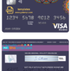 editable template, # mandala jasmine universal multipurpose bank visa electron credit card template in PSD format, fully editable