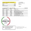 editable template, Russia Tinkoff bank proof of address statement (English version) template in Excel and PDF format