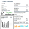 editable template, # energy portal universal multipurpose utility bill template in Word format