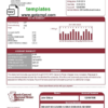 editable template, USA North Dakota South Central Regional Water District utility bill template in Word and PDF format