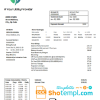 editable template, # value energy universal multipurpose utility bill template in Word format