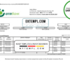 editable template, Ukraine OTP bank proof of address statement template in Word and PDF format, .doc and .pdf format