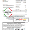 editable template, Malaysia Public bank statement template in Word and PDF format