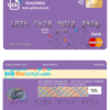 editable template, # purpleistic multipurpose bank mastercard debit credit card template in PSD format, fully editable