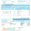 editable template, # sun system universal multipurpose utility bill template in Word format