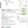 editable template, Australia Tru Energy electricity utility bill template in Word and PDF format