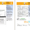 editable template, United Kingdom EDF utility bill template in Word and PDF format (3 pages)