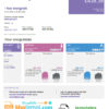 editable template, United Kingdom Npower utility bill template in Word and PDF format