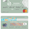 editable template, # upgrade abstract universal multipurpose bank mastercard debit credit card template in PSD format, fully editable