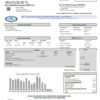 editable template, USA California Las Virgenes Municipal Water District utility bill template in Word and PDF format