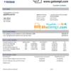 editable template, # crown streams universal bank multipurpose statement template in Word format