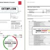 editable template, USA Wells Fargo bank statement template in Word and PDF format, 7 pages