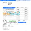 editable template, # fix focus universal multipurpose tax invoice template in Word and PDF format, fully editable