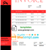 editable template, # beyond just universal multipurpose good-looking invoice template in Word and PDF format, fully editable