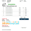 editable template, # logic still universal multipurpose professional invoice template in Word and PDF format, fully editable