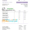 editable template, # flash crow universal multipurpose professional invoice template in Word and PDF format, fully editable
