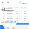 editable template, # post advisor universal multipurpose professional invoice template in Word and PDF format, fully editable