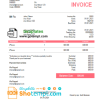 editable template, # type retro universal multipurpose professional invoice template in Word and PDF format, fully editable