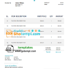 editable template, # zoom infinite universal multipurpose tax invoice template in Word and PDF format, fully editable