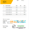 editable template, # balance vita universal multipurpose good-looking invoice template in Word and PDF format, fully editable