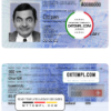 editable template, Switzerland ID template in PSD format, fully editable, with all fonts
