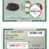editable template, Brazil ID template in PSD format, fully editable (2010 - present)