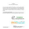 editable template, Netherlands Amsterdam Trade Bank certificate template in Word and PDF format