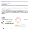 editable template, Argentina Banco Macro bank reference letter template in .doc and .pdf format