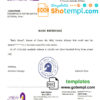 editable template, Oman Bank Nizwa bank account reference letter template in Word and PDF format