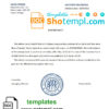 editable template, Portugal Banco Popular bank account reference letter template in Word and PDF format
