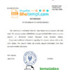 editable template, Qatar Development Bank bank account reference letter template in Word and PDF format