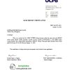 editable template, Philippines UCPB bank deposit certification letter in Word and PDF format