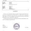 editable template, India Finacle bank reference letter template in Word and PDF format