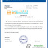 editable template, Israel First International Bank of Israel bank account reference letter template in Word and PDF format