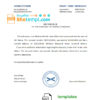 editable template, Italy UBI bank account reference letter template in Word and PDF format