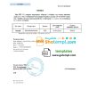 editable template, Russia VTB bank account reference letter template in Word and PDF format