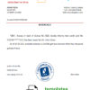 editable template, Guinea UBA bank account reference letter template in Word and PDF format