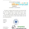 editable template, Libya Assaray Bank bank reference letter template in Word and PDF format