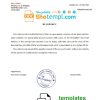 editable template, Lithuania Citadele bank reference letter template in Word and PDF format